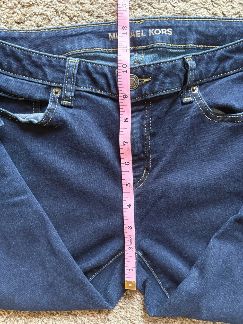Michael Kors Navy Skinny Jeans